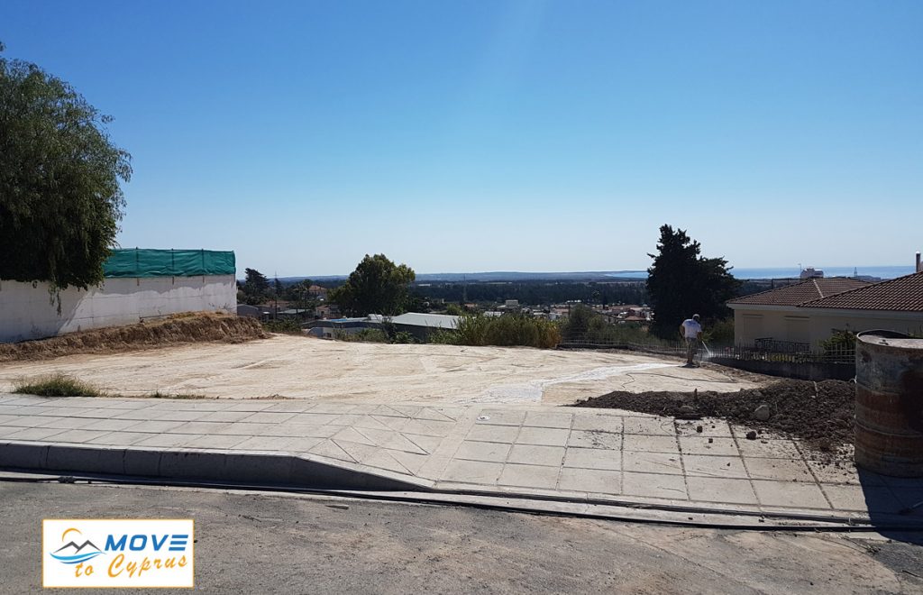 New project under construction - Bayview houses 1